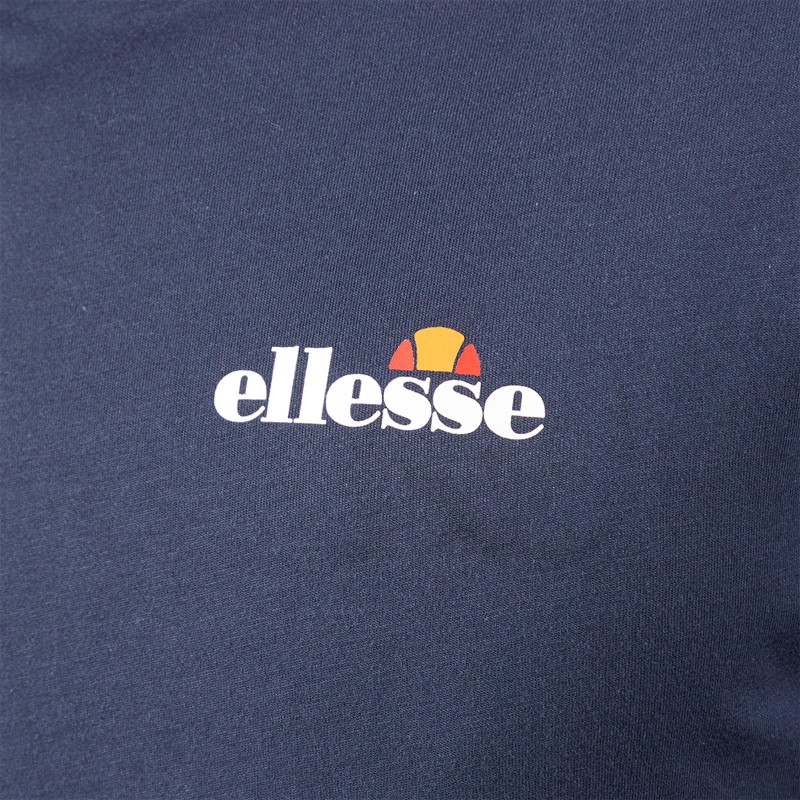 Ellesse Herren Georgio Rücken Logo T Shirt Navy