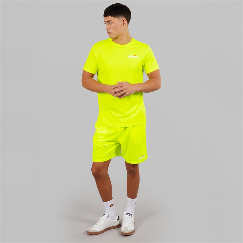 Ellesse Herren Elpidio 2 Lauf Oberteil Neon Yellow