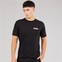 Ellesse Mens Malbory 2 Left Chest T-Shirt Black
