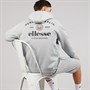Ellesse Mens Recke Relaxed-Fit OTH Hoodie Grey