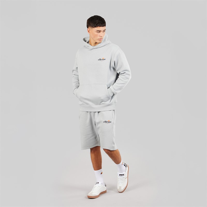 Ellesse Herren Recke Relaxed Fit OTH Hoodie Grau