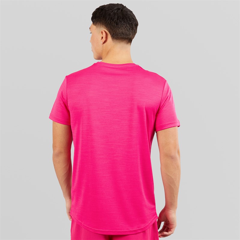 Ellesse Herren Brandon 1/4 Zip Lauf Oberteil Grau