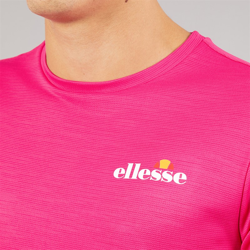 Ellesse Herren Brandon 1/4 Zip Lauf Oberteil Grau