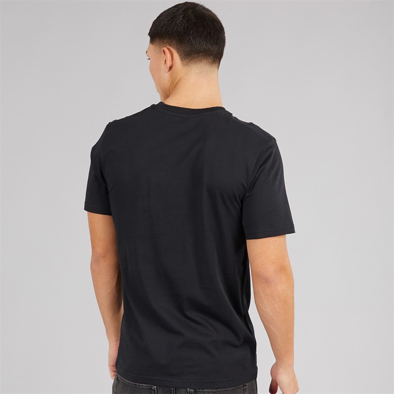 Ellesse Mens Ollio 2 Central Logo T-Shirt Black