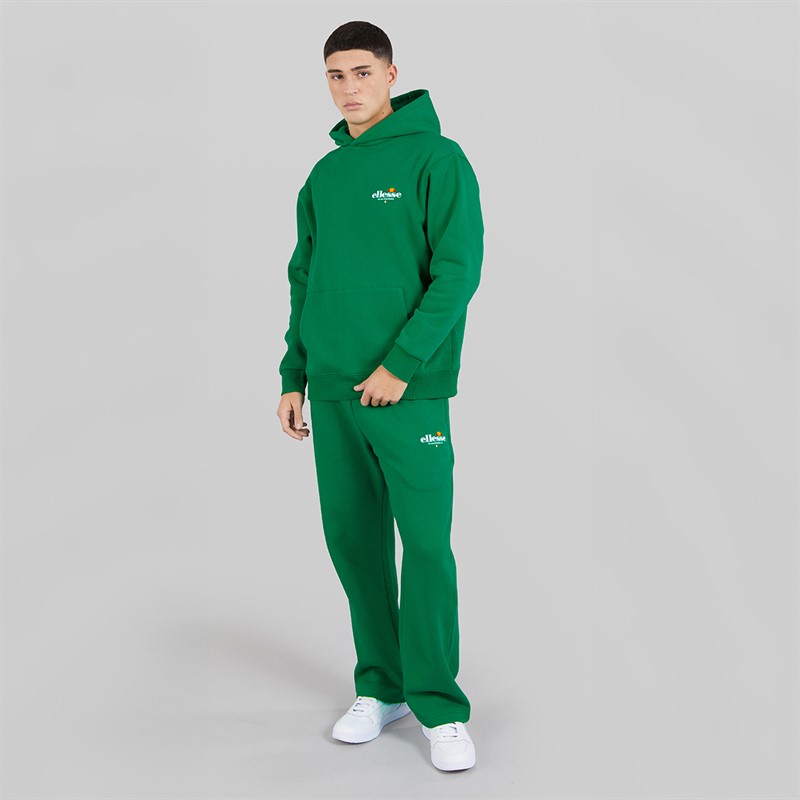 Ellesse Mens Recke Relaxed Fit Hoodie Green