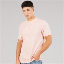 Ellesse Mens Ollio 2 Central Logo T-Shirt Light Pink