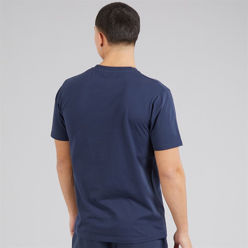 Ellesse Mens Malbory 2 Left Chest T-Shirt Navy