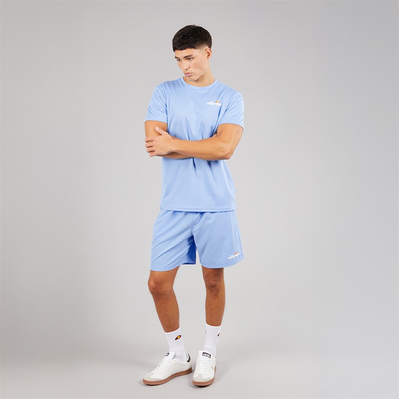 Ellesse Mens Beveth 7 Inch Running Shorts Blue