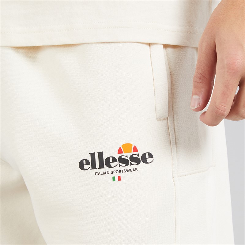 Ellesse Espel szorty o kroju o kroju relaxed fit dla niego kolor Off White