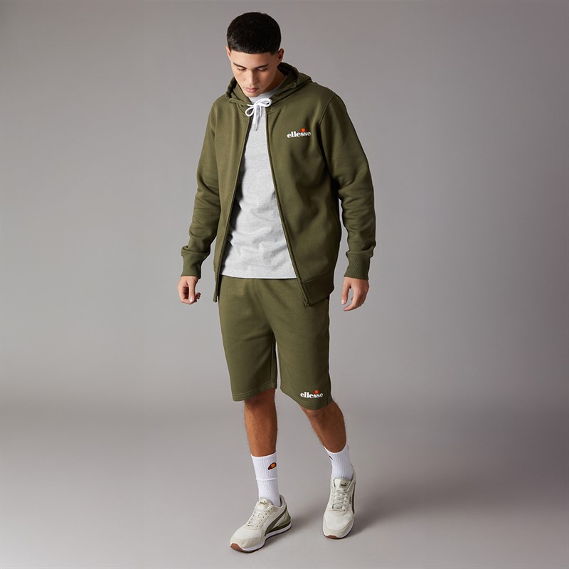 Ellesse Herren Harison Sweat Shorts Khaki