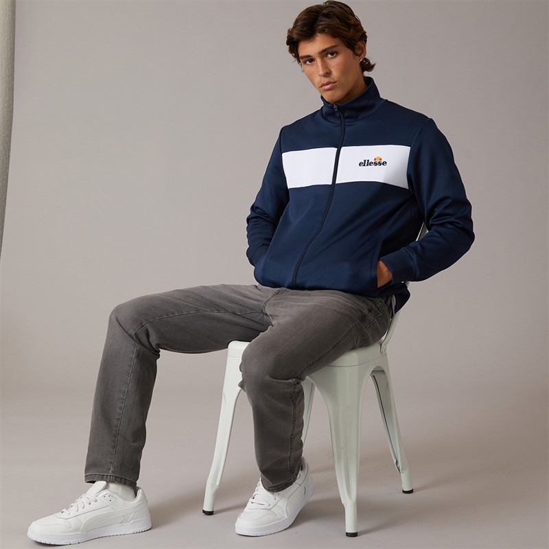 Ellesse Mens Tacha Track Top Navy