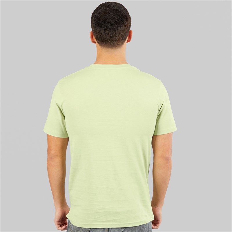 Ellesse Mens Ollio 2 Central Logo T-Shirt Light Green