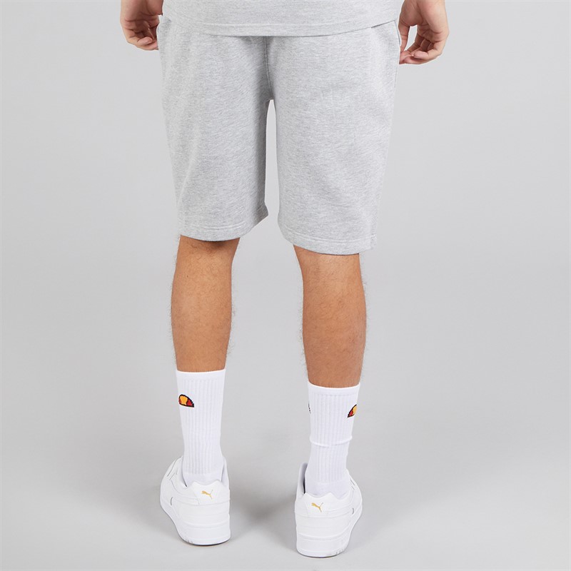 Ellesse Herren Harison Sweat Shorts Light Grey Marl
