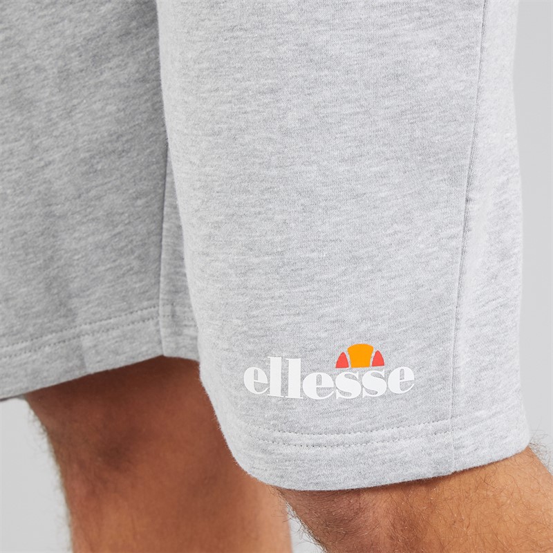 Ellesse Herren Harison Sweat Shorts Light Grey Marl