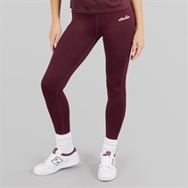 Ellesse Damen Deana Hohe Taille Enge Hosen Leggings Dark Purple