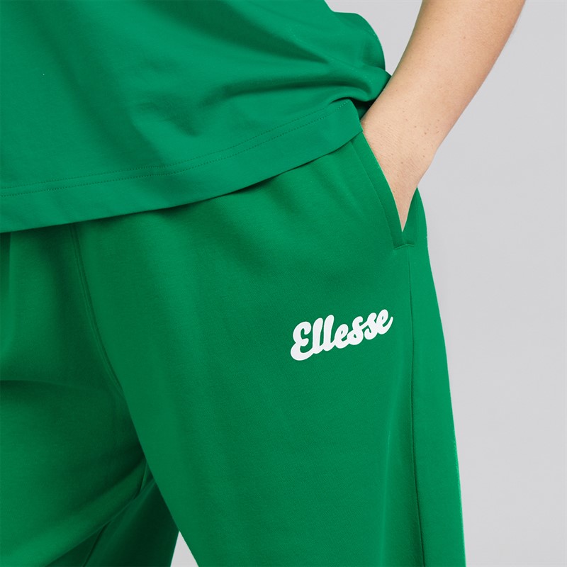 Ellesse Damen Rochella Weites Bein Jogginghose Grün