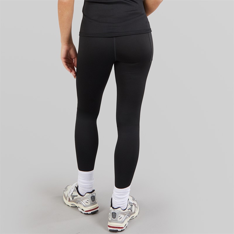 Ellesse Damen Deana Hohe Taille Enge Hosen Leggings Schwarz