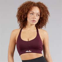Ellesse Damen Dory Hoch Impact Sport BH Dark Purple
