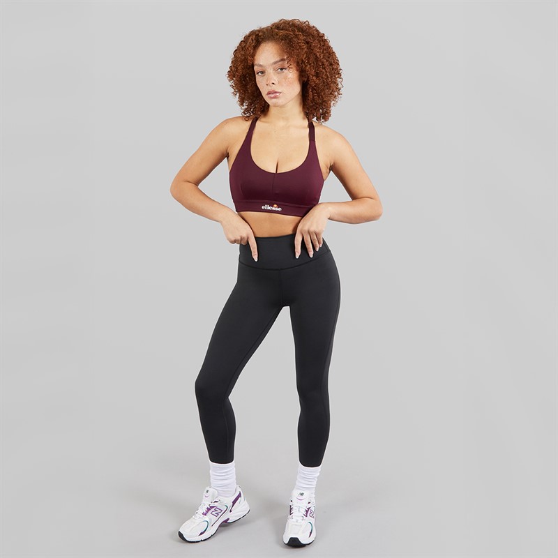 Ellesse Damen Dory Hoch Impact Sport BH Dark Purple