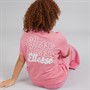 Ellesse Damen Ivana T Shirt Bright Pink