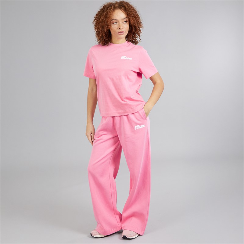 Ellesse Damen Ivana T Shirt Bright Pink