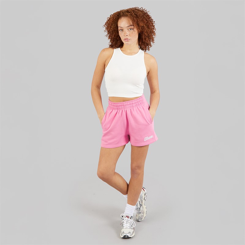 Ellesse Damen Rennee Shorts Bright Pink