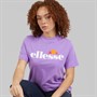 Ellesse Damen Stauf Logo T Shirt Lila