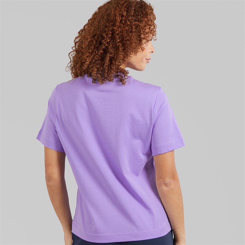 Ellesse Damen Stauf Logo T Shirt Lila
