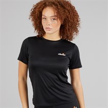 Ellesse Damen Dianne Poly T Shirt Schwarz