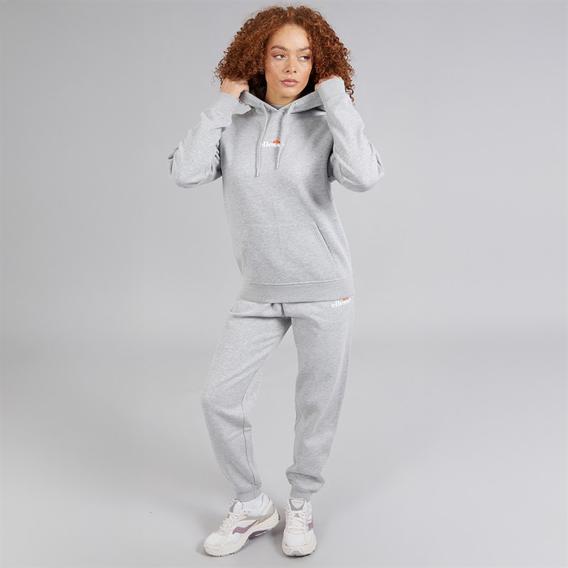 Ellesse Damen Jazana 2 Hoodie Light Grey Marl