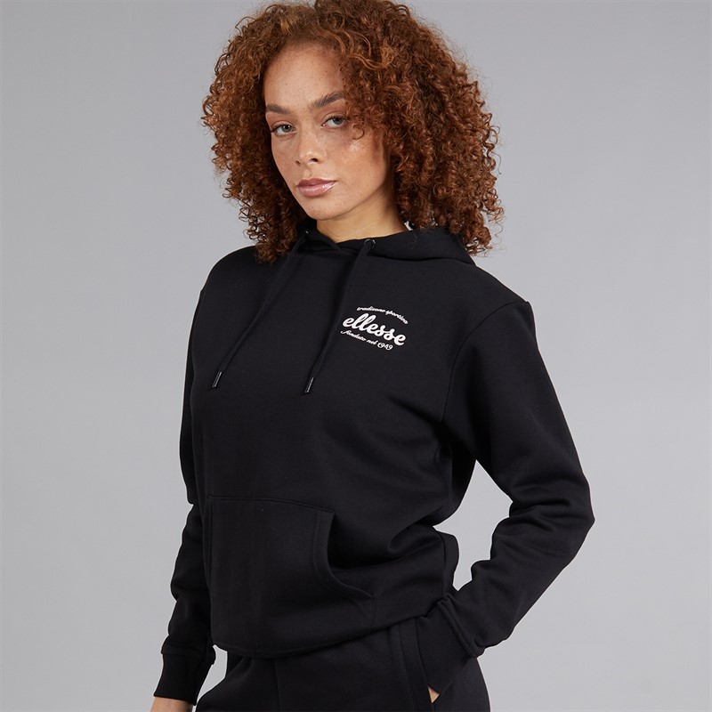Ellesse Womens Pinebuff Hoodie Black