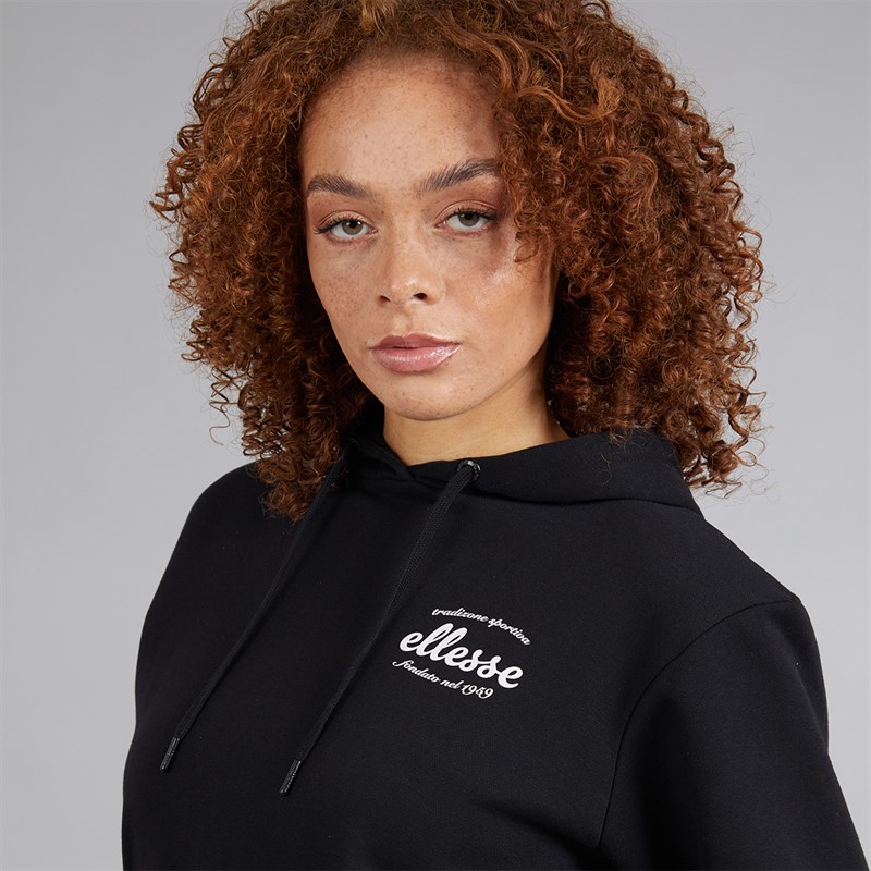 Ellesse Womens Pinebuff Hoodie Black
