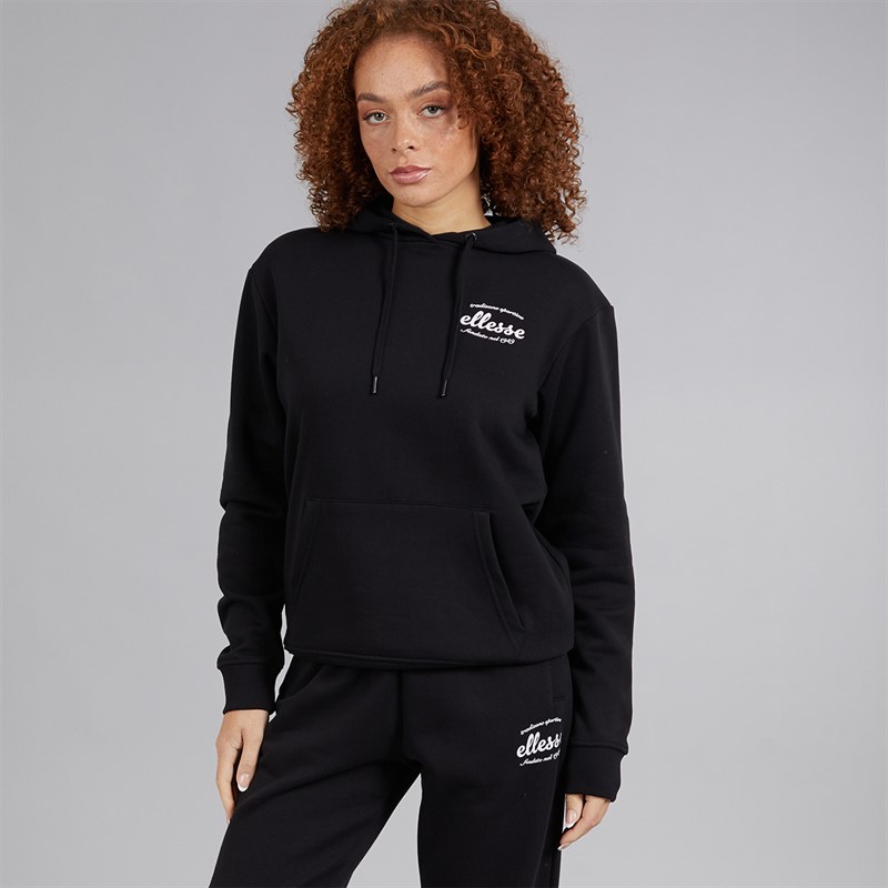 Ellesse Womens Pinebuff Hoodie Black