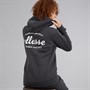 Ellesse Womens Pinebuff Hoodie Dark Grey Marl