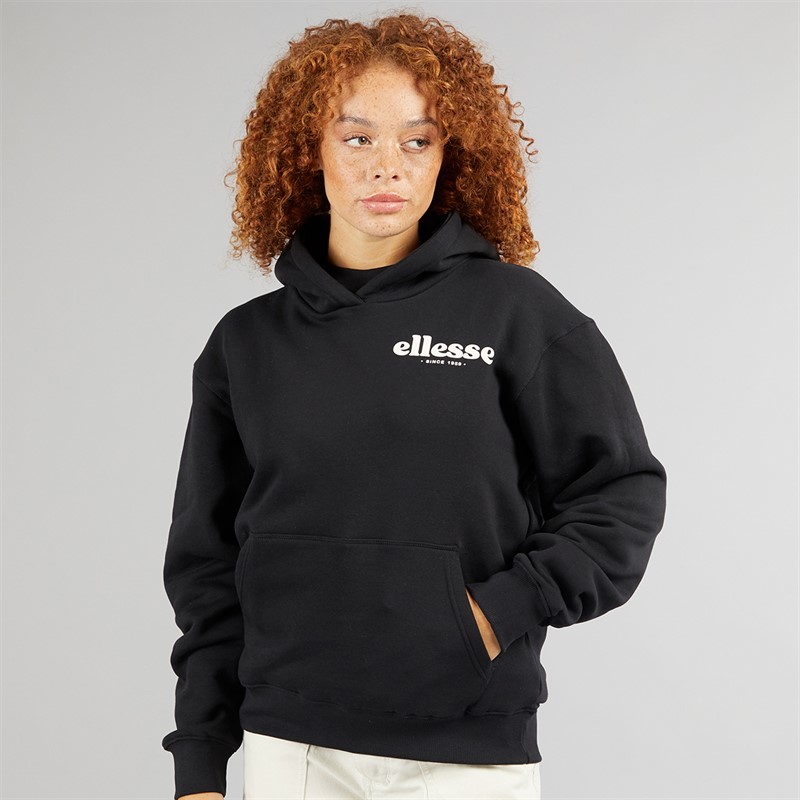 Ellesse Womens Doppiaz Hoodie Black
