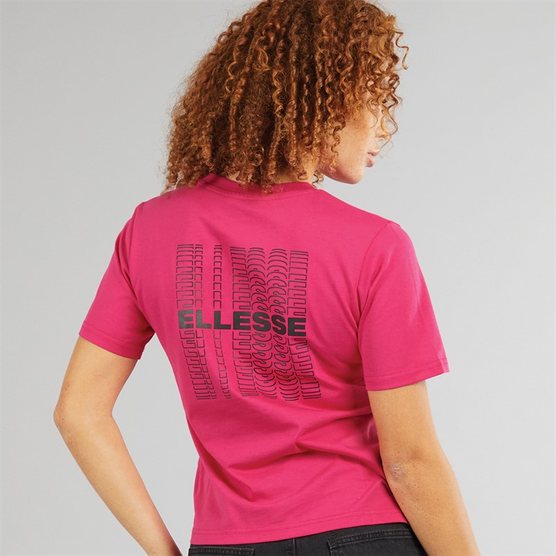 Ellesse Womens Brimsley T-Shirt Pink