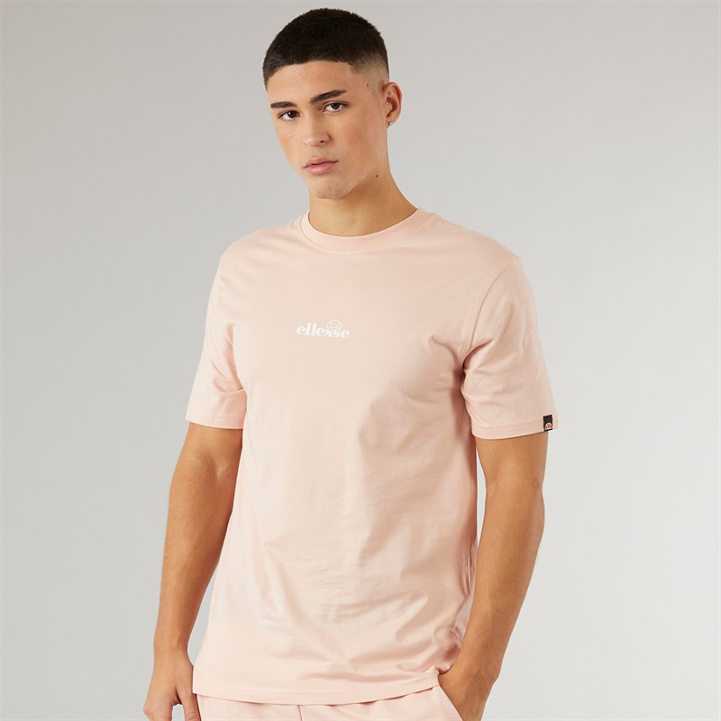 Ellesse Mens Ollio T-Shirt Pink
