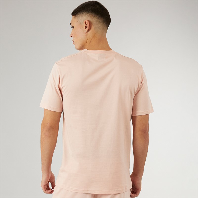 Ellesse Mens Ollio T-Shirt Pink