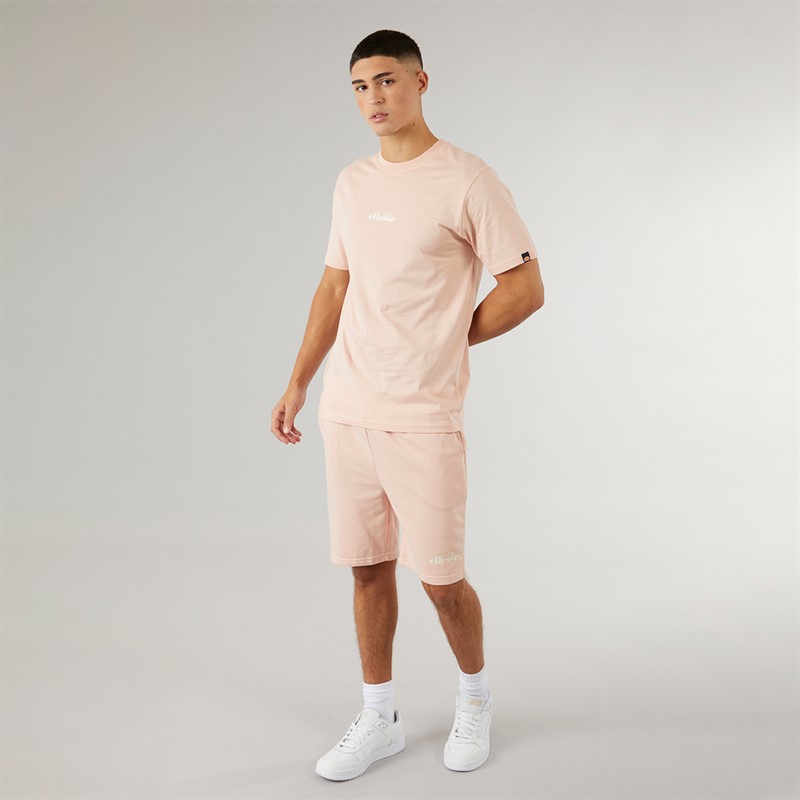 Ellesse Mens Ollio T-Shirt Pink