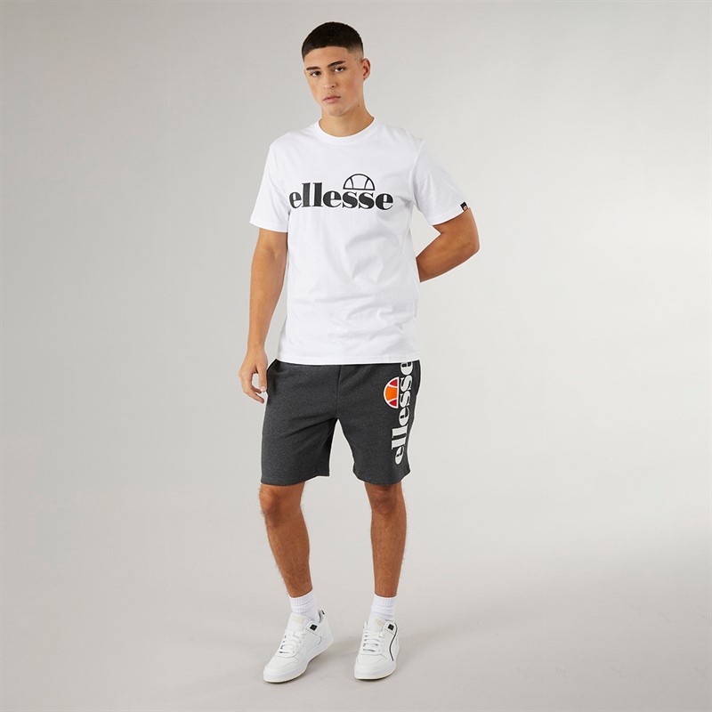 Ellesse Mens Fuenti Logo T-Shirt White