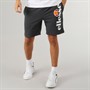 Ellesse Mens Bossini Logo Fleece Shorts Dark Grey Marl