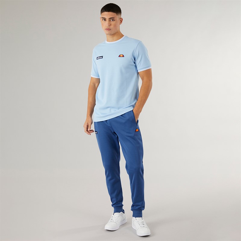 Ellesse Mens Belvider T-Shirt Light Blue
