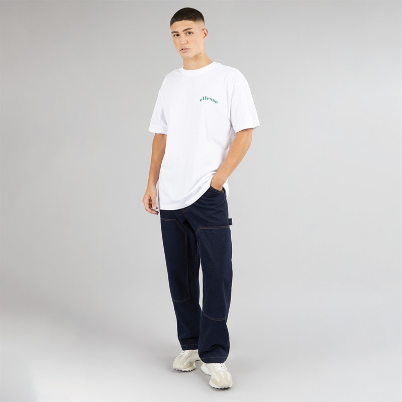 Ellesse Mens Canoci Graphic T-Shirt White