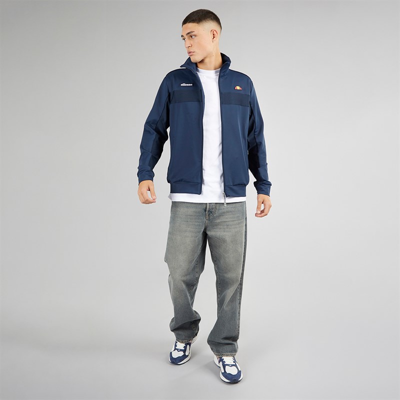 Ellesse Mens Riminali Track Top Navy