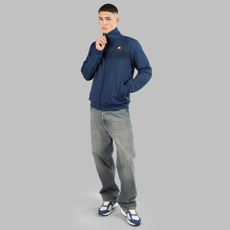 Ellesse Mens Riminali Track Top Navy