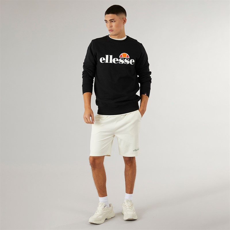 Ellesse Mens SL Succiso Logo Sweatshirt Black