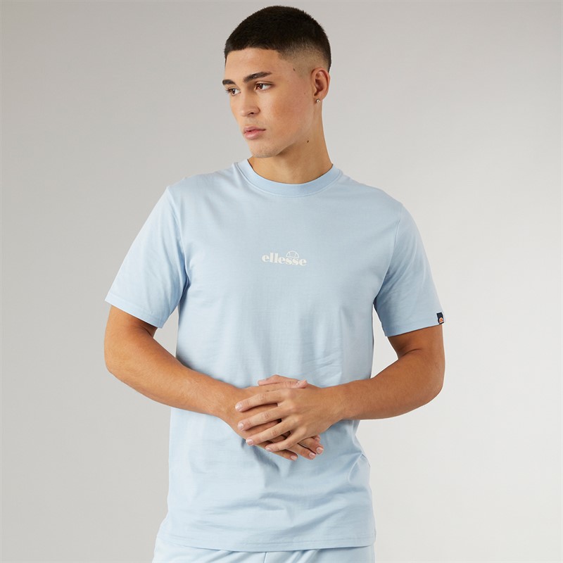 Ellesse Mens Ollio T-Shirt Light Blue
