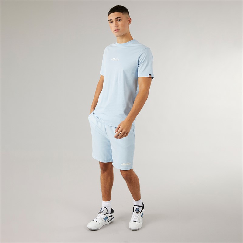 Ellesse Mens Ollio T-Shirt Light Blue