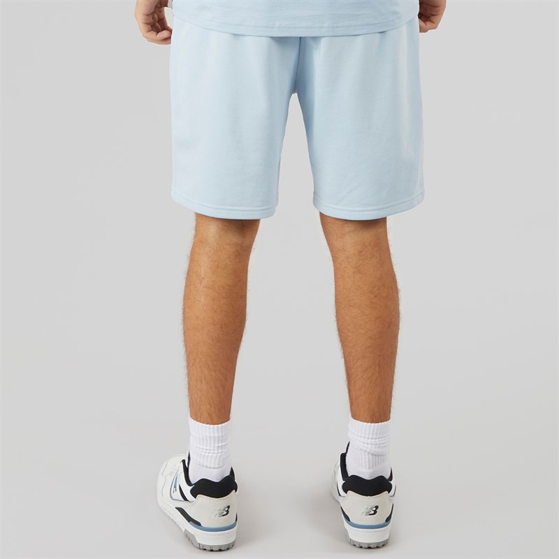 Ellesse Mens Molla Fleece Shorts Light Blue
