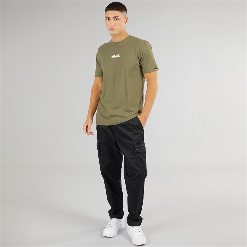 Ellesse Mens Ollio T-Shirt Khaki